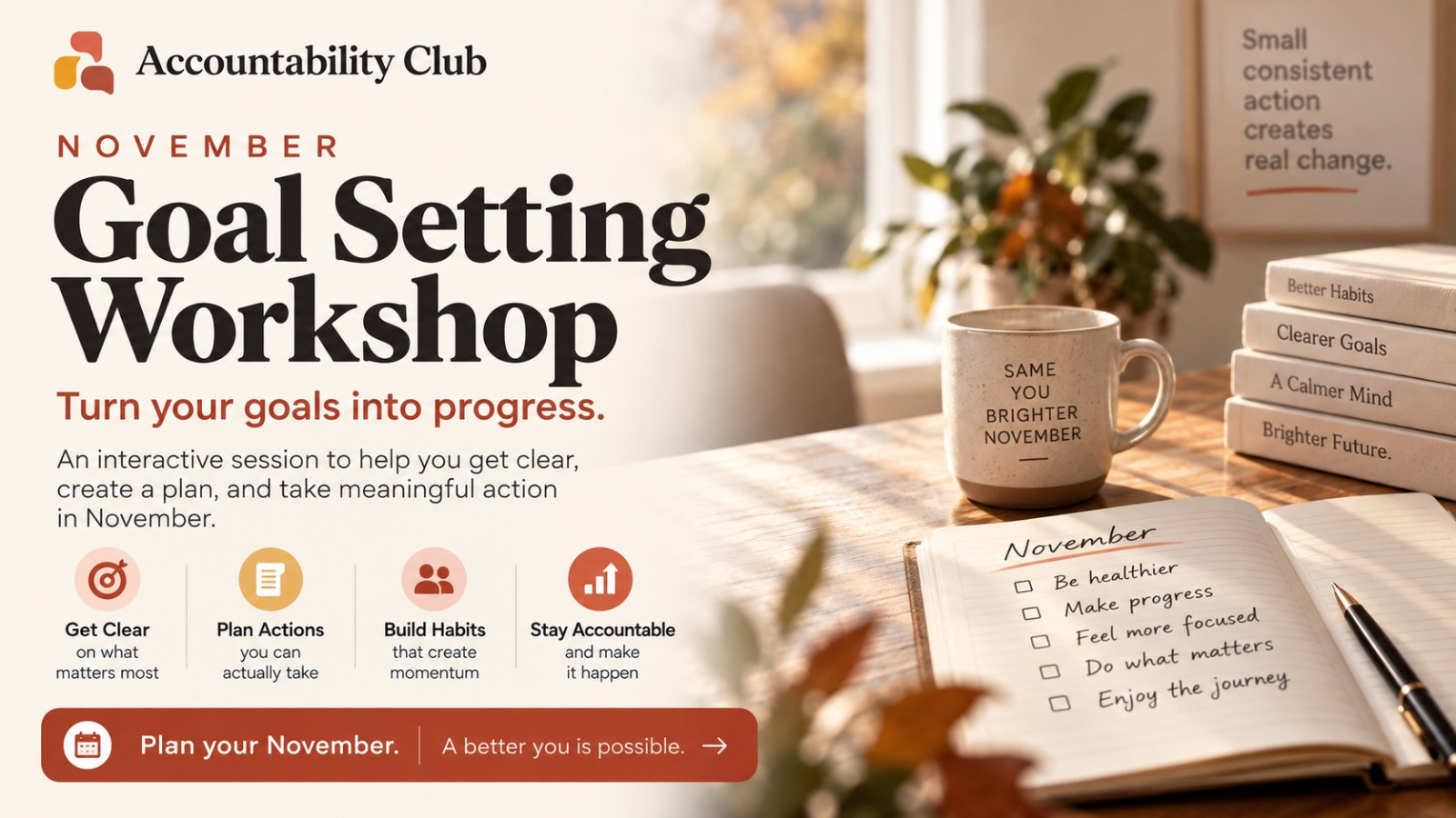 November Goal Setting Workshop