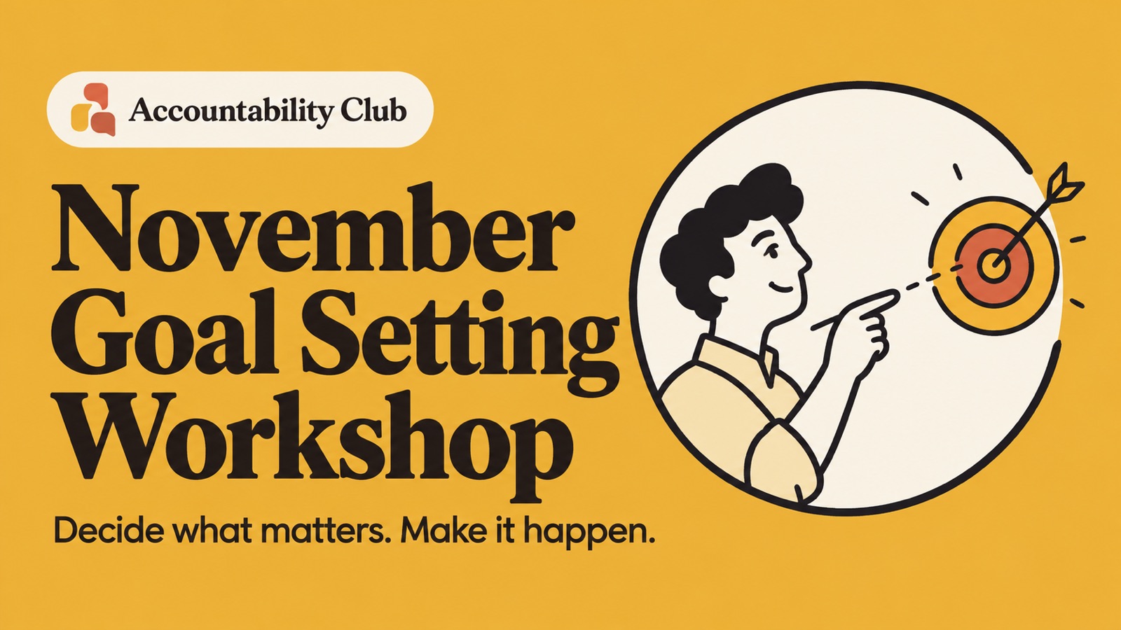 November Goal Setting Workshop