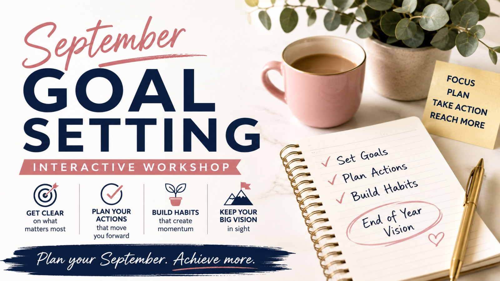 September Goal Setting Workshop